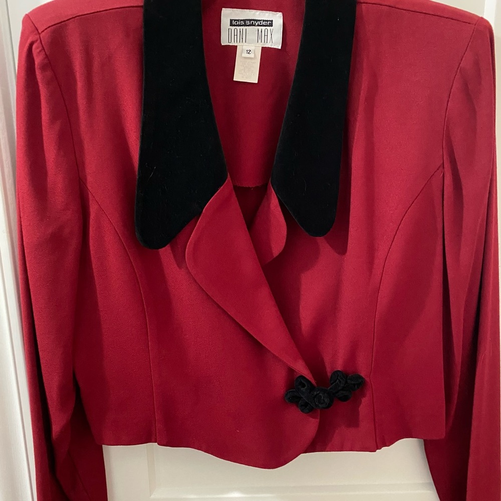 Jacket, cropped, bolero style